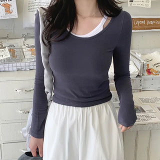 Sleeveless top with halter cups (5 colors)