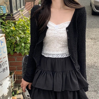 Lace sleeveless top (2 colors)