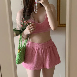Terry Bikini Swimsuit Shorts