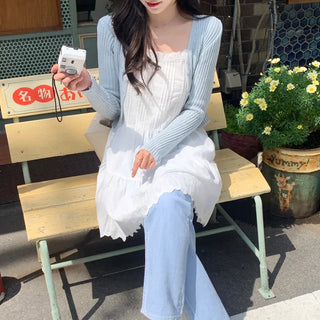 V-neck cardigan (7 colors)