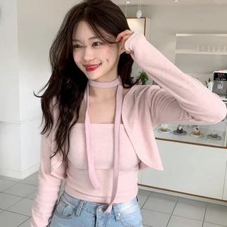Cat Top Bolero Set (5 colors)