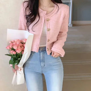 French tweed jacket (6 colors)