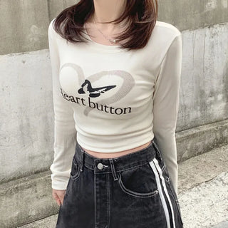 Love Slim Cropped T-Shirt (2 colors)
