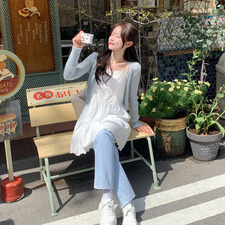 V-neck cardigan (7 colors)