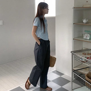 Cotton Line Short-Sleeve Shirt