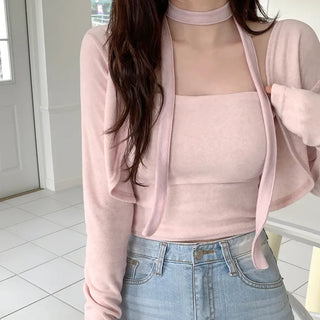 Cat Top Bolero Set (5 colors)