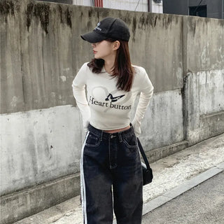 Love Slim Cropped T-Shirt (2 colors)