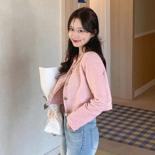 French tweed jacket (6 colors)