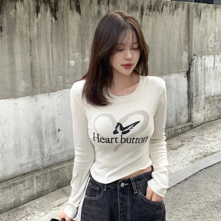 Love Slim Cropped T-Shirt (2 colors)