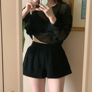Terry Bikini Swimsuit Shorts