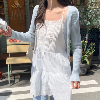 V-neck cardigan (7 colors)