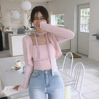Cat Top Bolero Set (5 colors)