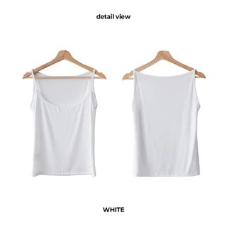 Boat neck sleeveless
