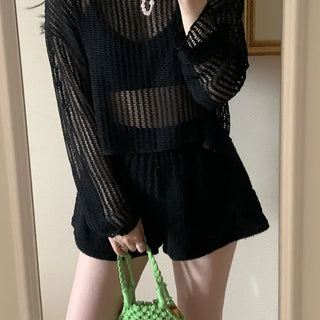 Terry Bikini Swimsuit Shorts