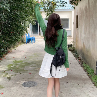 Nylon buckle backpack (4 colors)