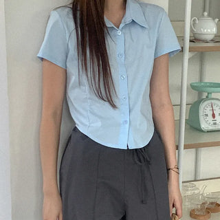 Cotton Line Short-Sleeve Shirt
