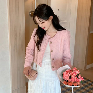 French tweed jacket (6 colors)