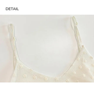V-neck layered strap dress