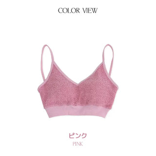 Terry Bikini Swimsuit Top