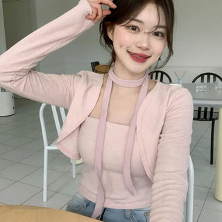 Cat Top Bolero Set (5 colors)