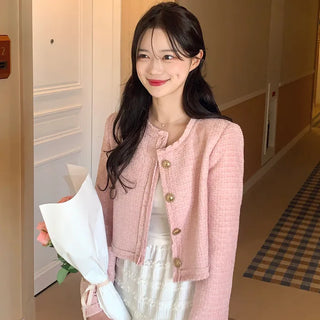French tweed jacket (6 colors)