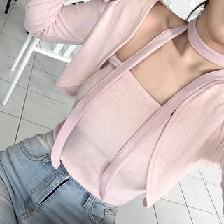 Cat Top Bolero Set (5 colors)
