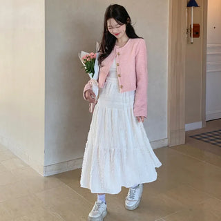 French tweed jacket (6 colors)