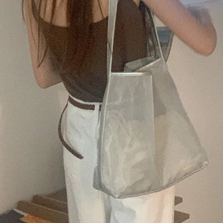 Mesh shoulder bag