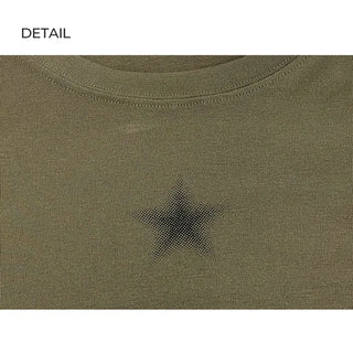 Star Slim Cropped T-Shirt (3 colors)