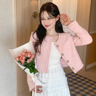 French tweed jacket (6 colors)