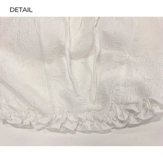 Shirred tiered mini skirt (3 colors)