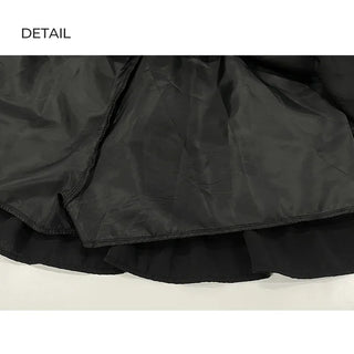 Tiered flared skirt (2 colors)