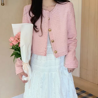 French tweed jacket (6 colors)