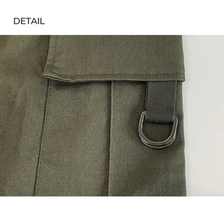 Cotton strap cargo pants (5 colors)