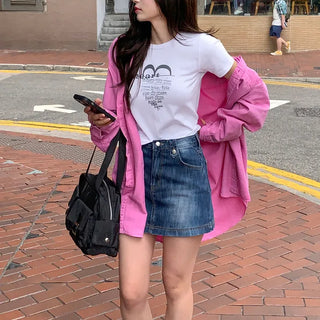 Buckle pocket shoulder bag (4 colors)