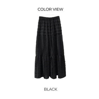 [Lined] Lace Long Skirt (3 colors)