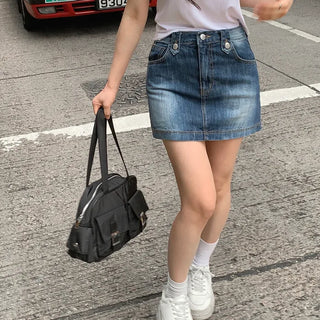 Buckle pocket shoulder bag (4 colors)