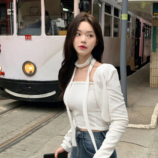 Cat Top Bolero Set (5 colors)