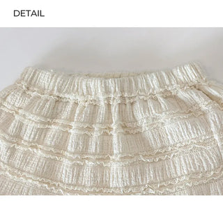 [Lined] Lace Long Skirt (3 colors)