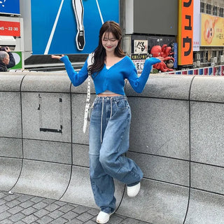 V-neck cardigan (7 colors)