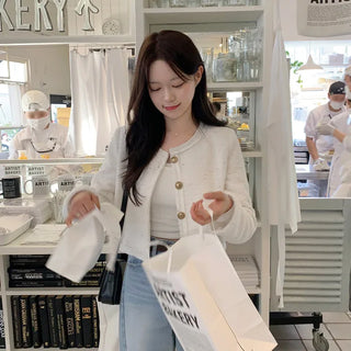French tweed jacket (6 colors)