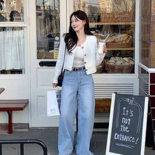 French tweed jacket (6 colors)