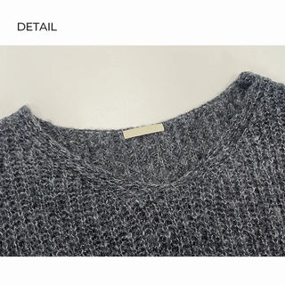 Soft V-neck knit (6 colors)