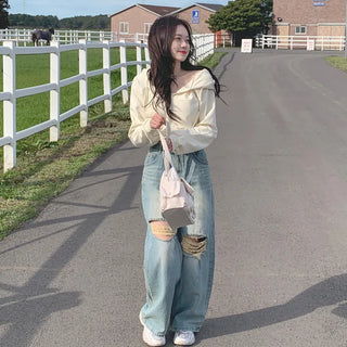 Pile Cropped Hoodie (7 colors)