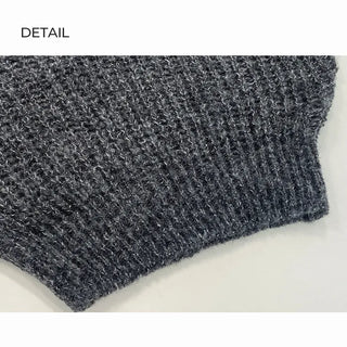 Soft V-neck knit (6 colors)