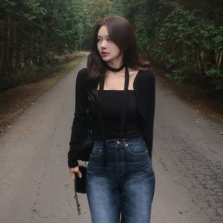 Cat Top Bolero Set (5 colors)