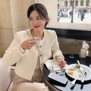 French tweed jacket (6 colors)