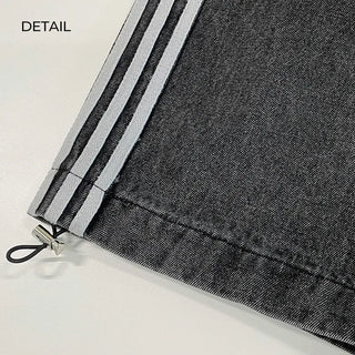 2-Way Line Wide Denim Pants (2 colors)