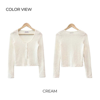 Lace layered cardigan (3 colors)