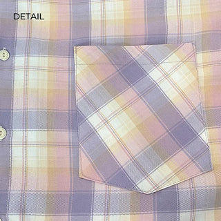 Oversized check shirt (2 colors)